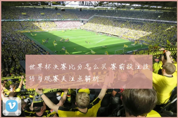 世界杯决赛比分怎么买 赛前投注技巧与观赛关注点解析