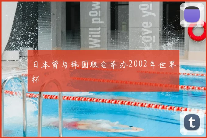 日本曾与韩国联合举办2002年世界杯